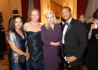 Getahun-Hawkins, Samantha Chartouni, Ambassador Petra Schneebauer, Ronnie Hawkins